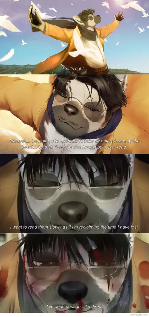 Kuantan Beach might be nice (Art by me @oragon_seis) by Ramuyon