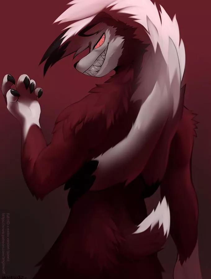 Lycan posted by angiewolfartist