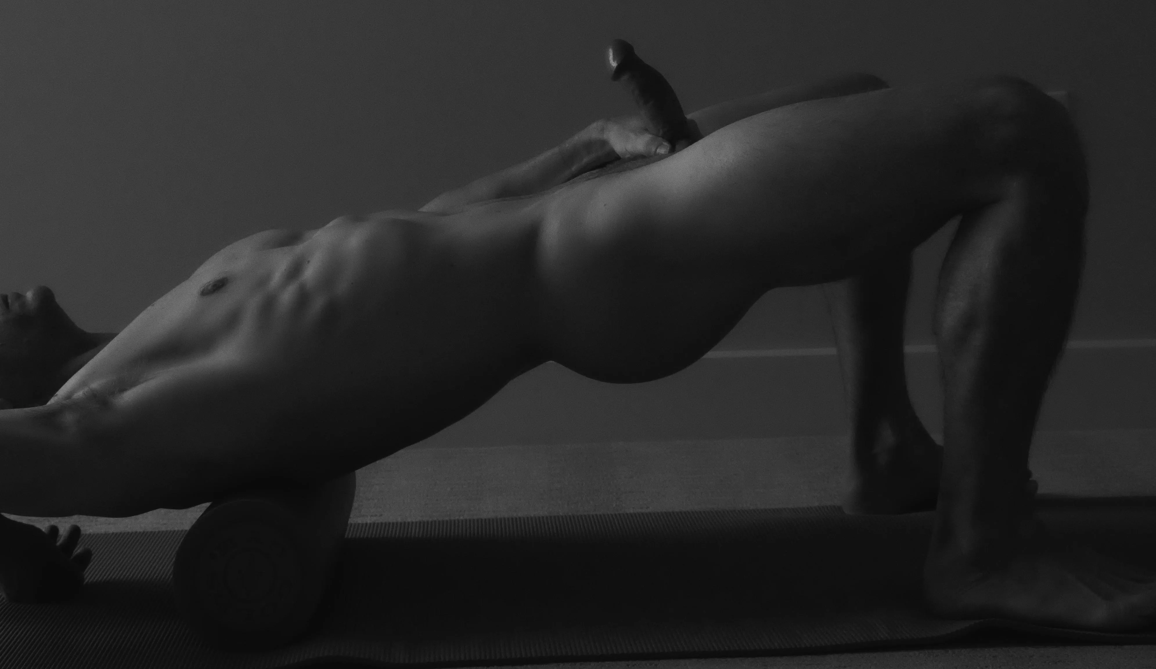 (M) a little yoga stretch always feels good posted by publicnudefan