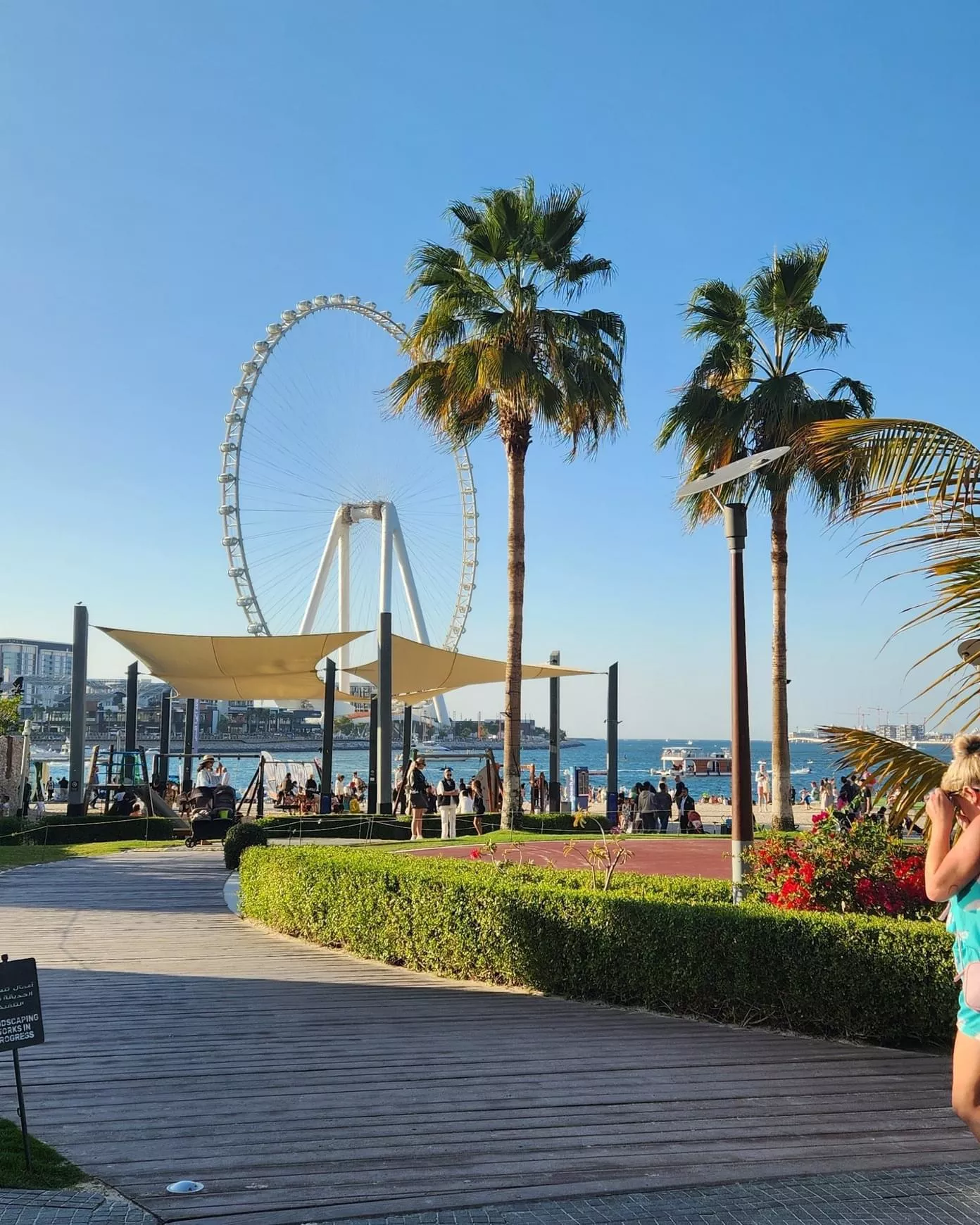 Marina Beach Dubai posted by lamatamimi