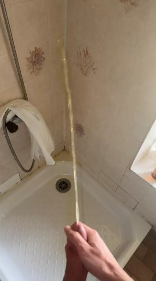 Morning piss in the shower, who want to be my piss friends ?  by yanishuged1