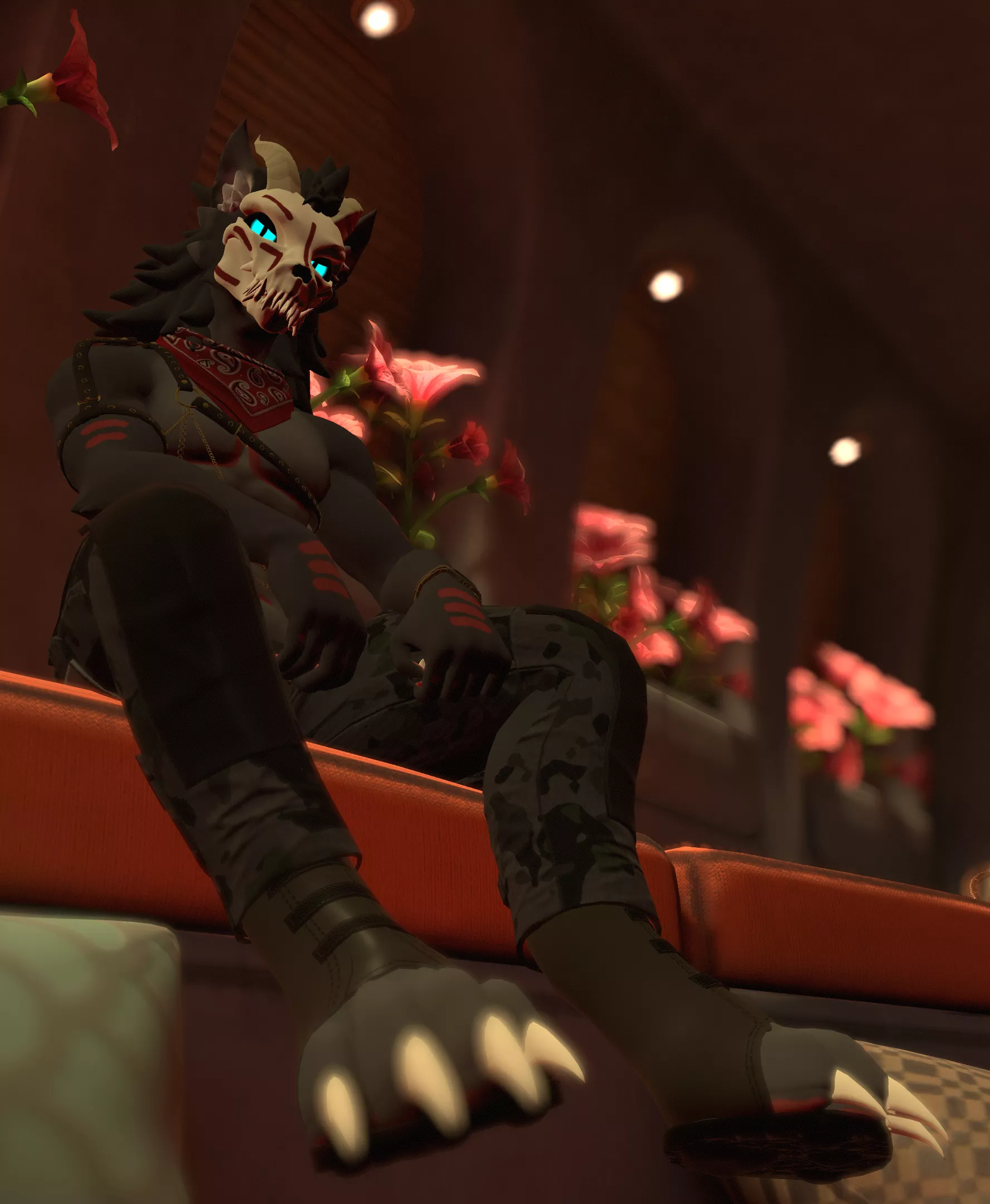 My main VRchat avatar posted by Artificer_Drachen