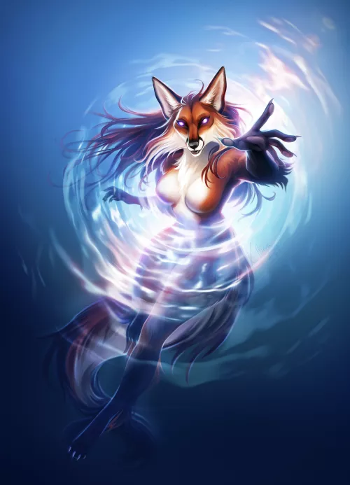 Nyx Unveiled - art by Kittiara (me!) by Shimmercatt