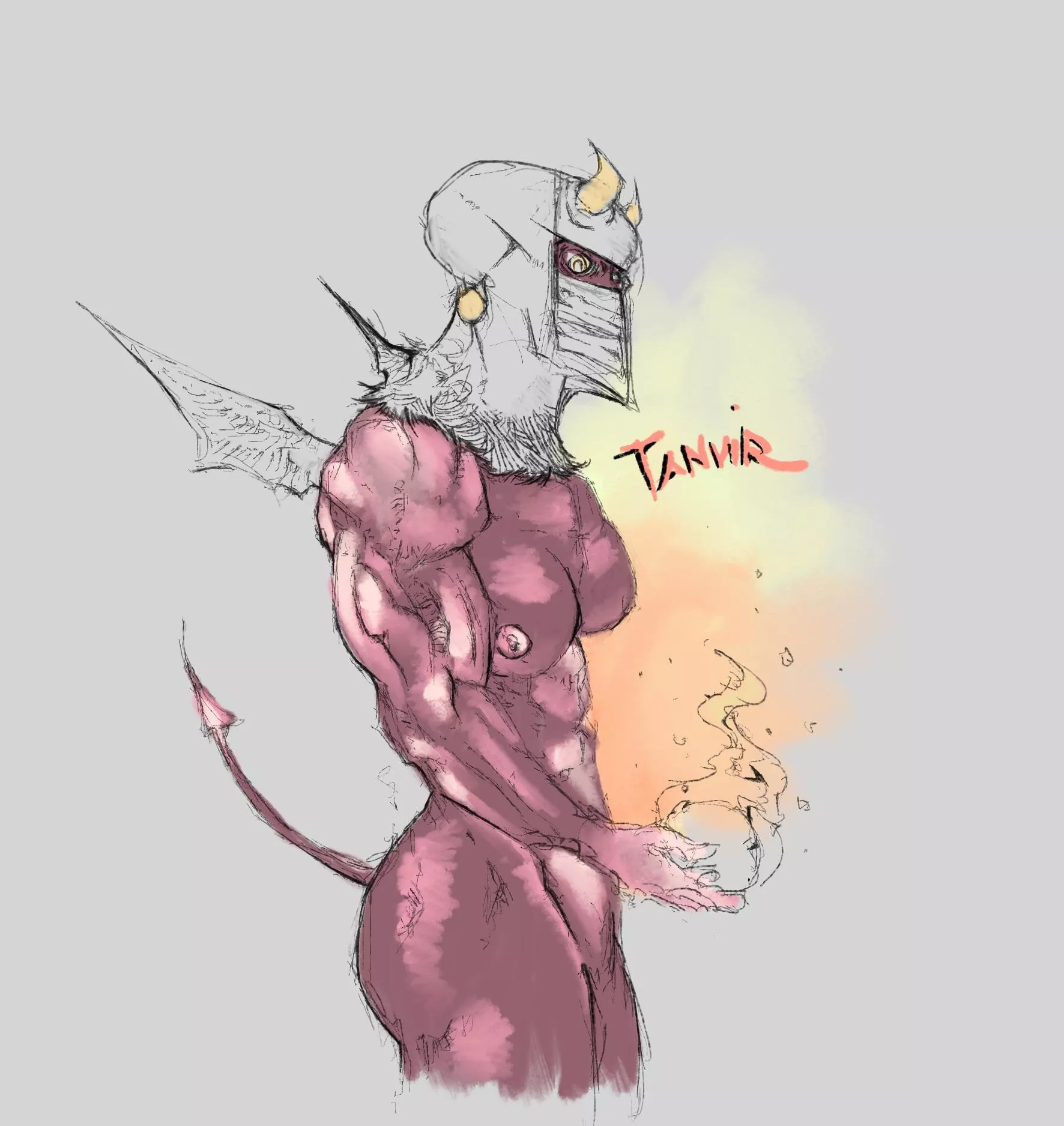 [OC] Muscles, Drawn by me posted by StainlessInferno