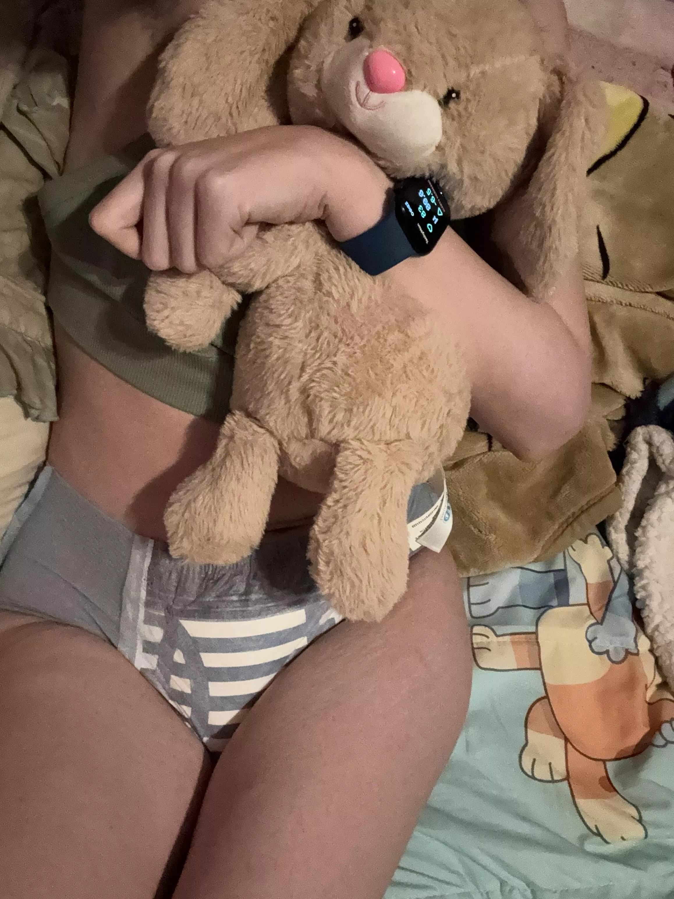 Pul up morning! My bluey sheets are all dry I promise  posted by LittlePotsiePup