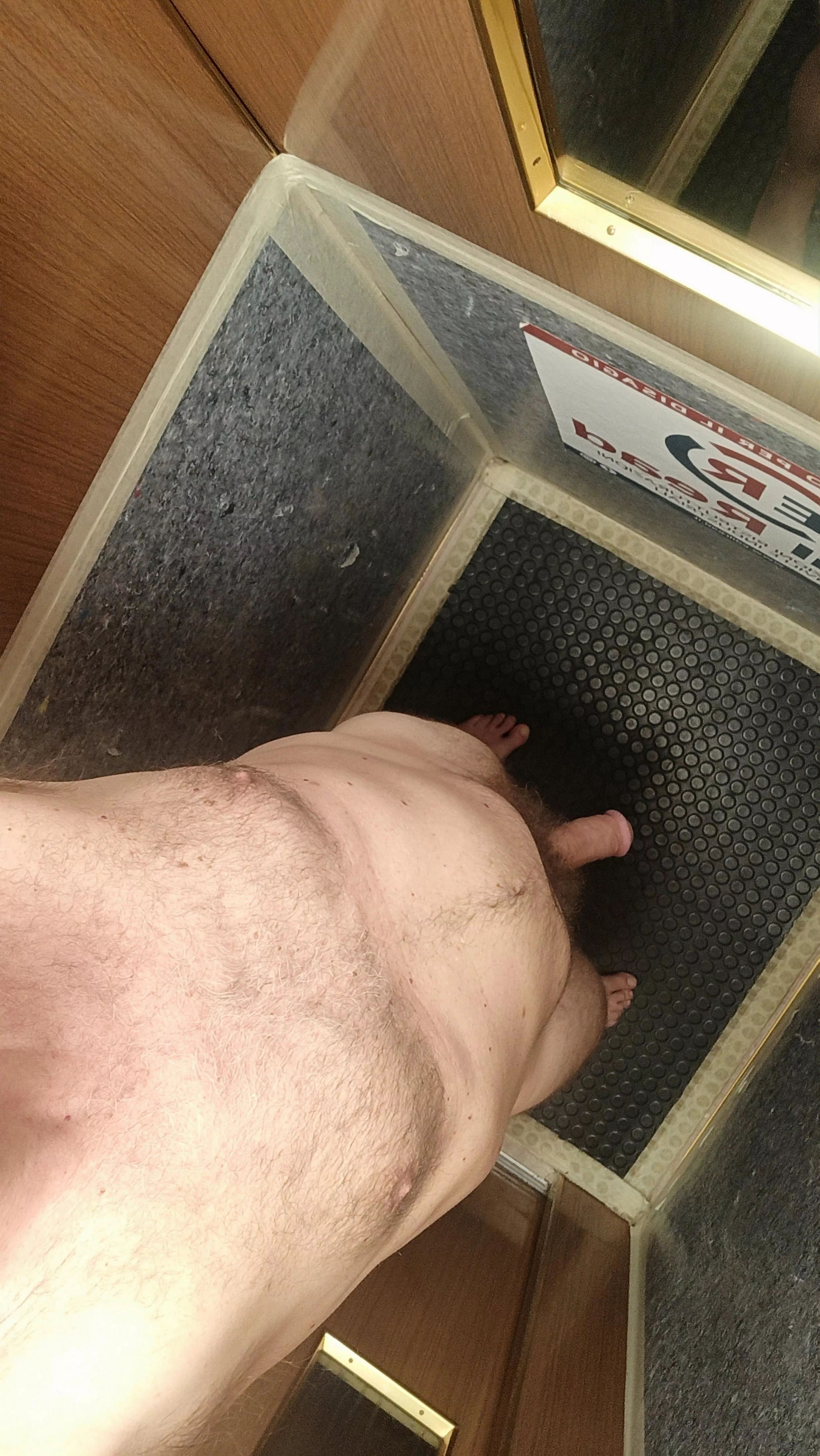 Risky trip in the elevator posted by TemperatureTotal654