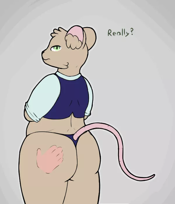 Sometimes patrons get handsy (art by me) posted by not-a-fox-draws