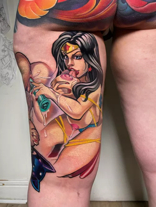 A bit different from other tattoos and I have a feeling you're going to like it ;) by Dani_tattooed_hottie