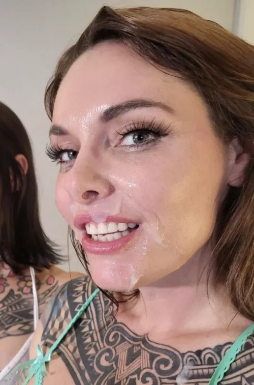 Cum on my face makes me Xtra happy :)  by ParkerSkyesXXX