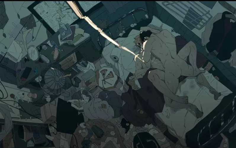 Friendly visit. 🍒 (unknown artist) by onlyg-boy