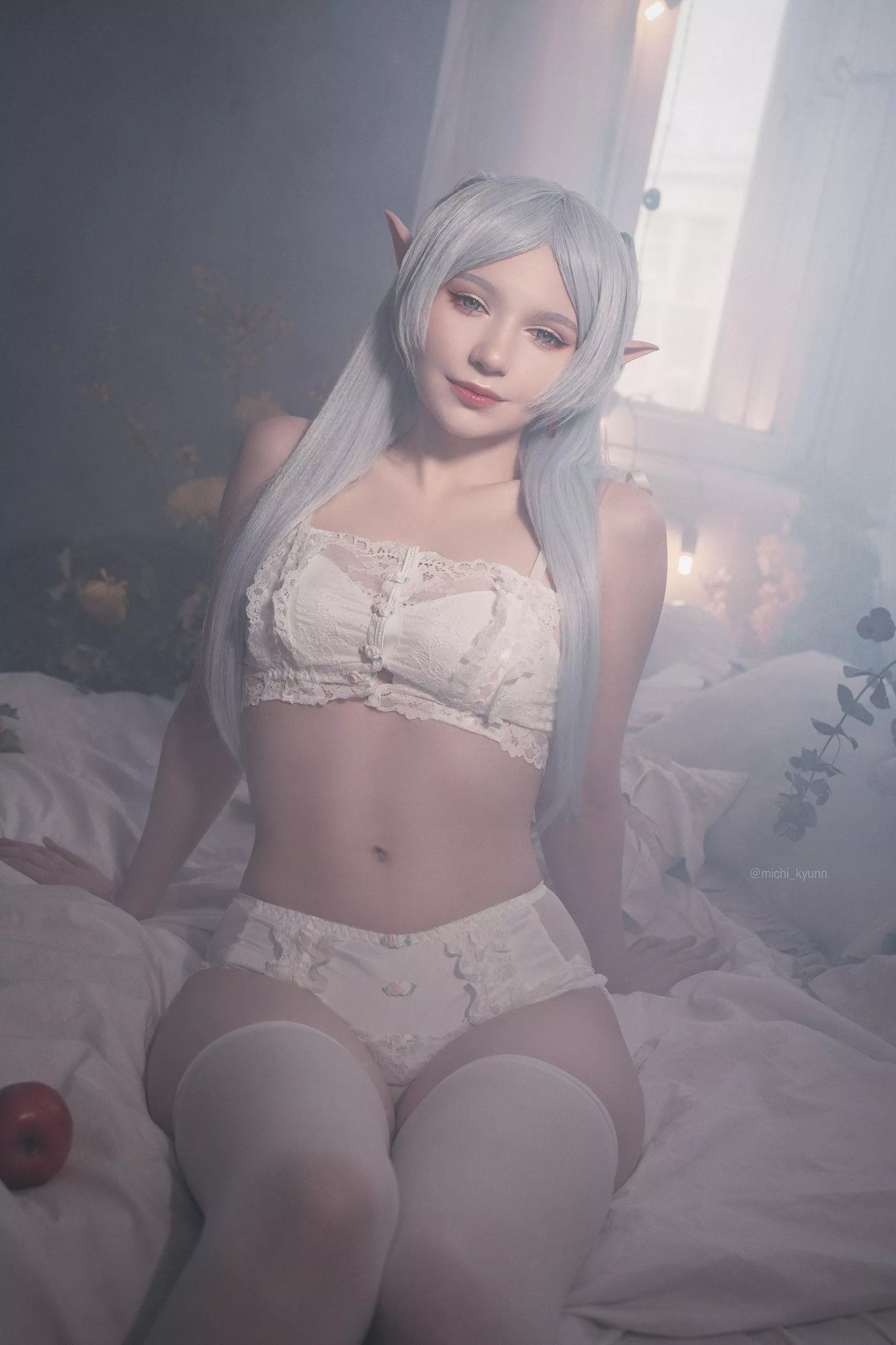 Frieren from [Sousou no Frieren] by (michi_kyunn) posted by michi_kyunn