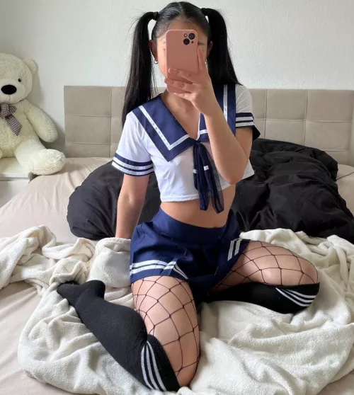 He 🧸 makes sure I get to class like this👀 by Sad_Bat6485