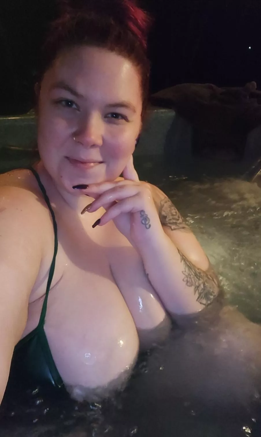 Hot tub nights posted by CrimsonCurves9