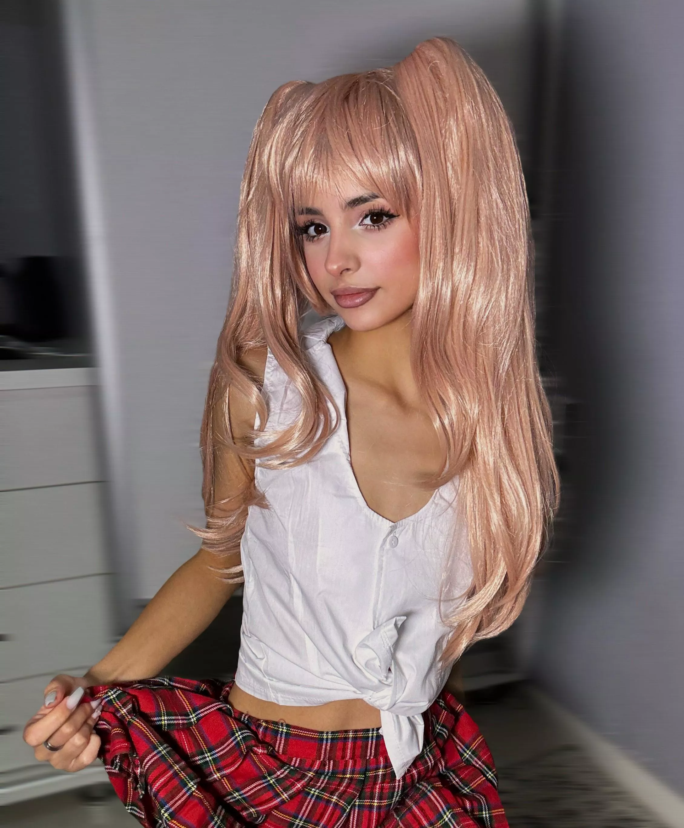 I bet you’re wondering what else is pink? posted by pluckilyriffle