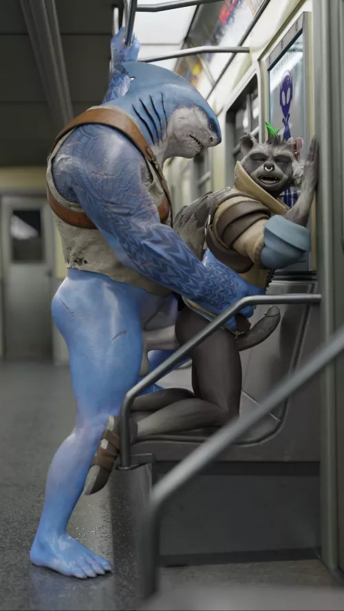 King Shark x Rufus (Scale Blender, Suicide Squad x Fortnite) by Pristine-Actuary-997
