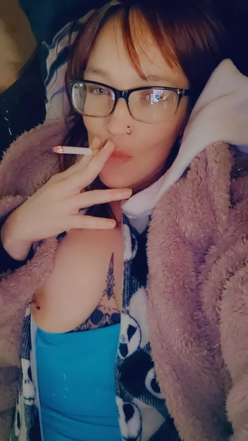 Last smoke.of the night by Meemz0909