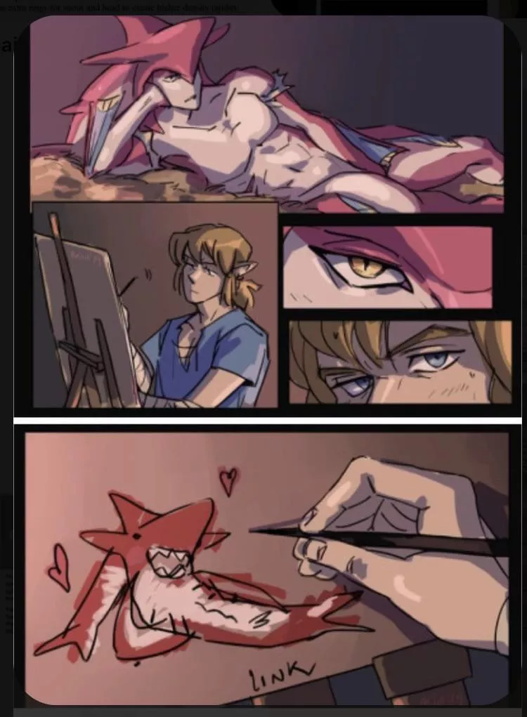 Link/Sideon ❤️🐟 posted by LivUnhinged