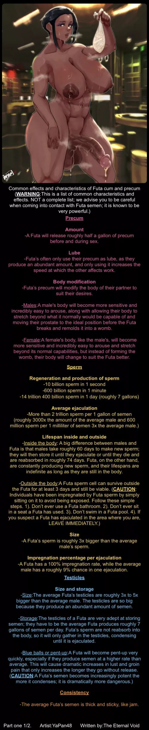 Lore:Futa Cum (Part one) [Lore] (Artist:YaPan48) by The_EternalVoid