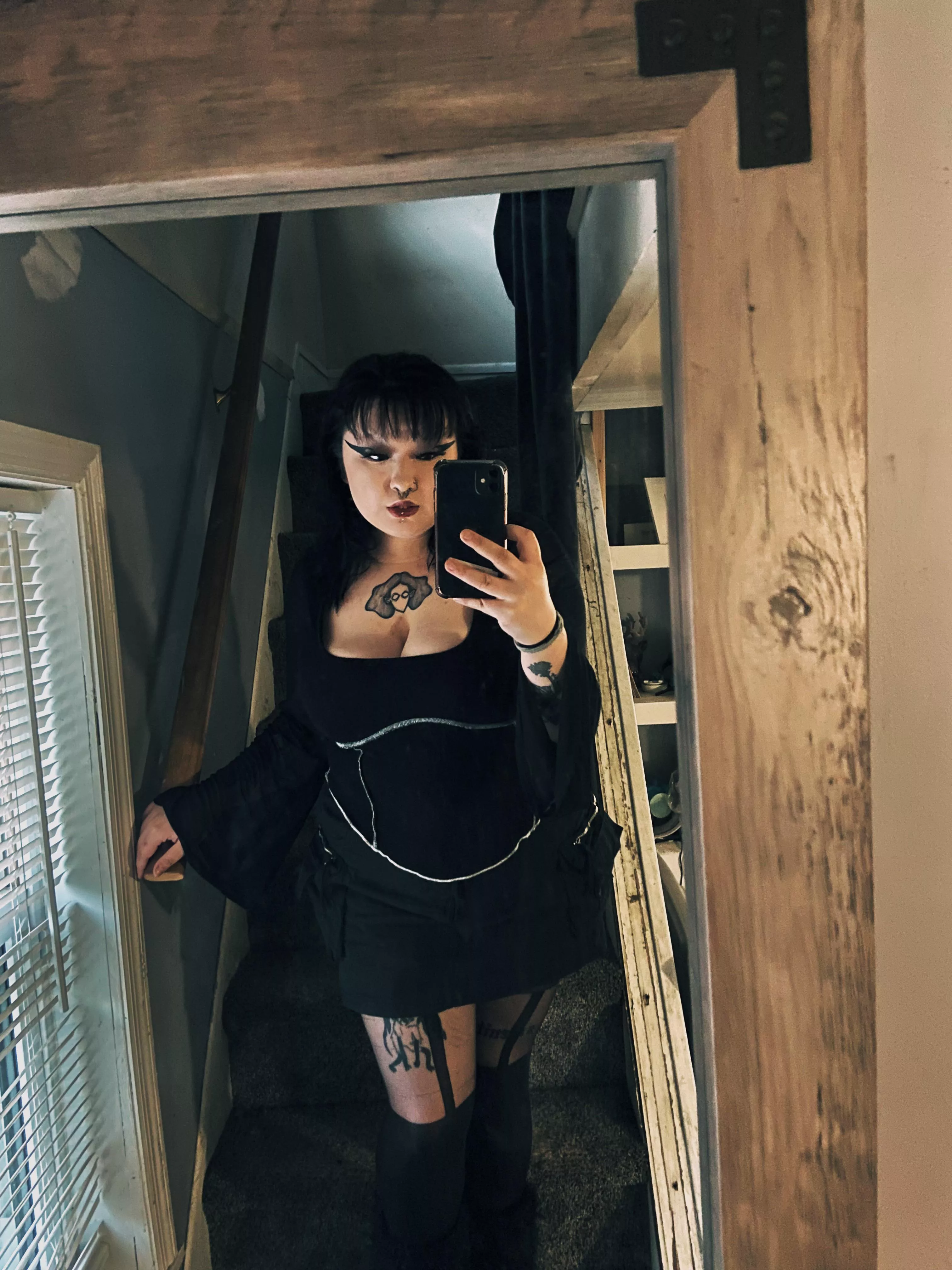 outfit from the other night posted by g0thmxlf