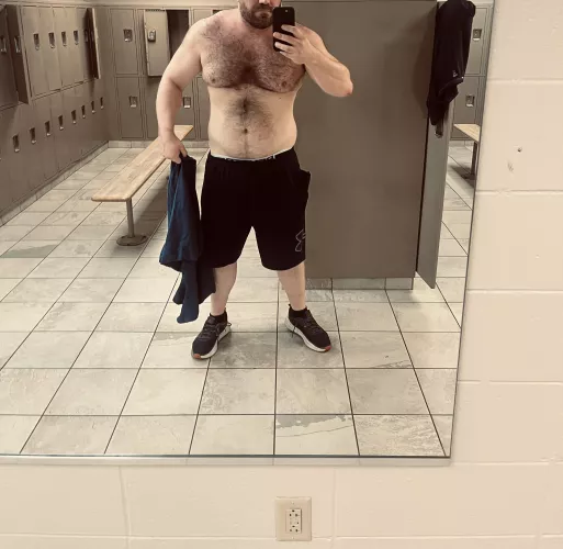 Post gym pic by DKBear1982