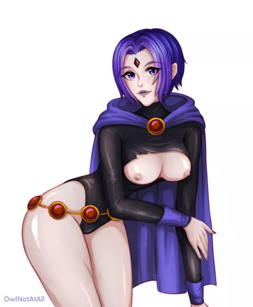Raven (OwlNotAtAll) [Teen Titans] by OwlNotAtAllNSFW