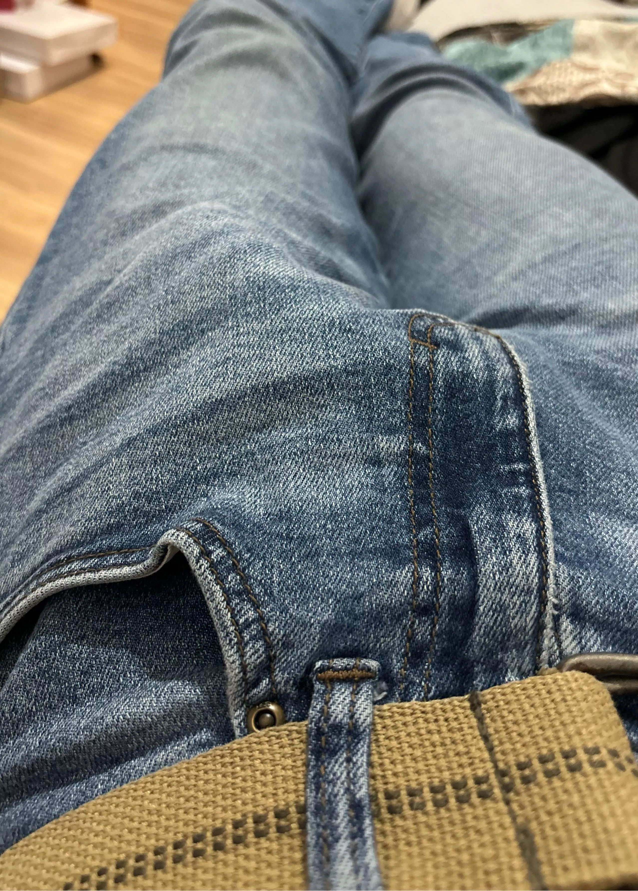 Seeing on the ladies walking on the street in short shorts got me so hard! posted by Bamacockman