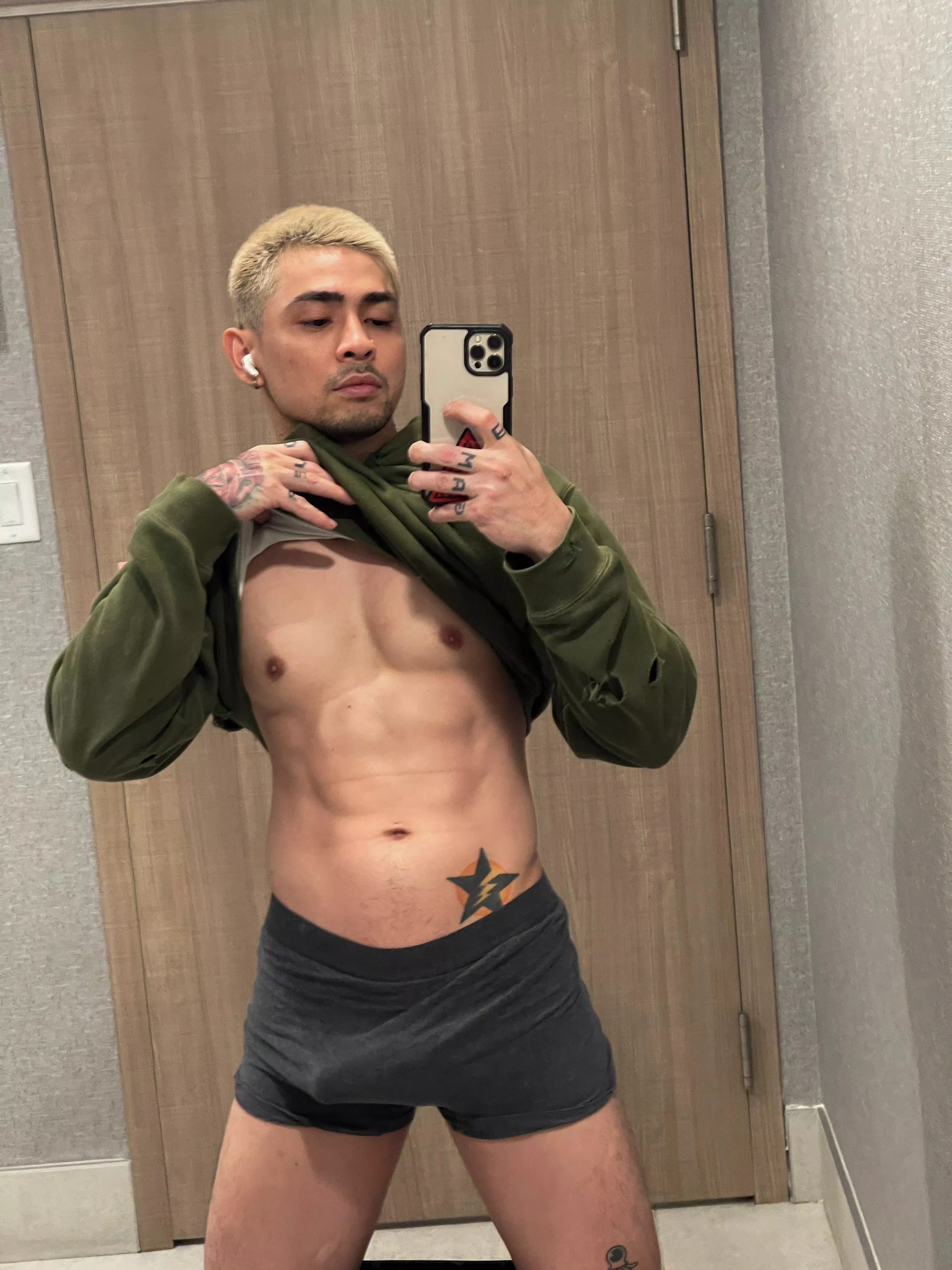 Stretching my boxers at the gym's locker room posted by king_leo_ace88