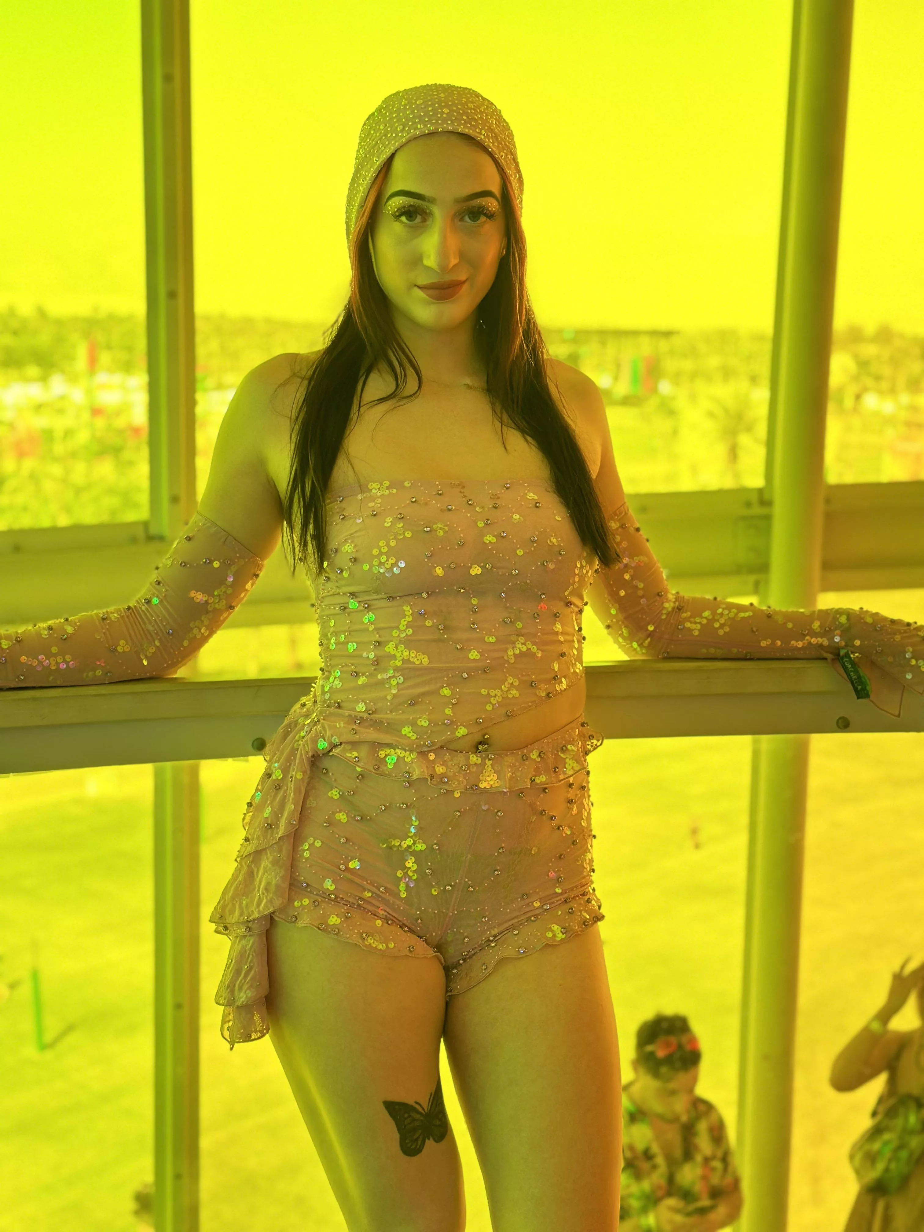 Tatted girl @ Coachella posted by itsmaterialbaby