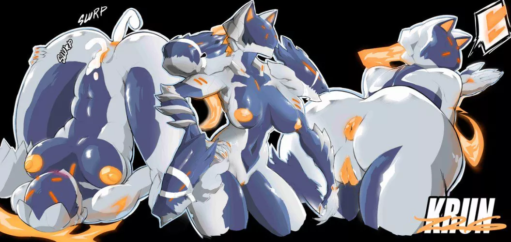 [Voruna OC] Getting Her Holes Creamed (Z26Krun) by Darthmufin