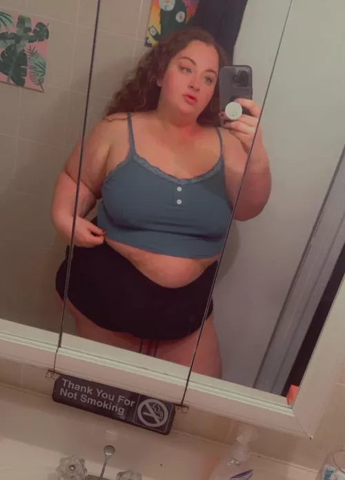 A little bathroom bunny mirror pic😊 by Chubby_Bunny_girlx0