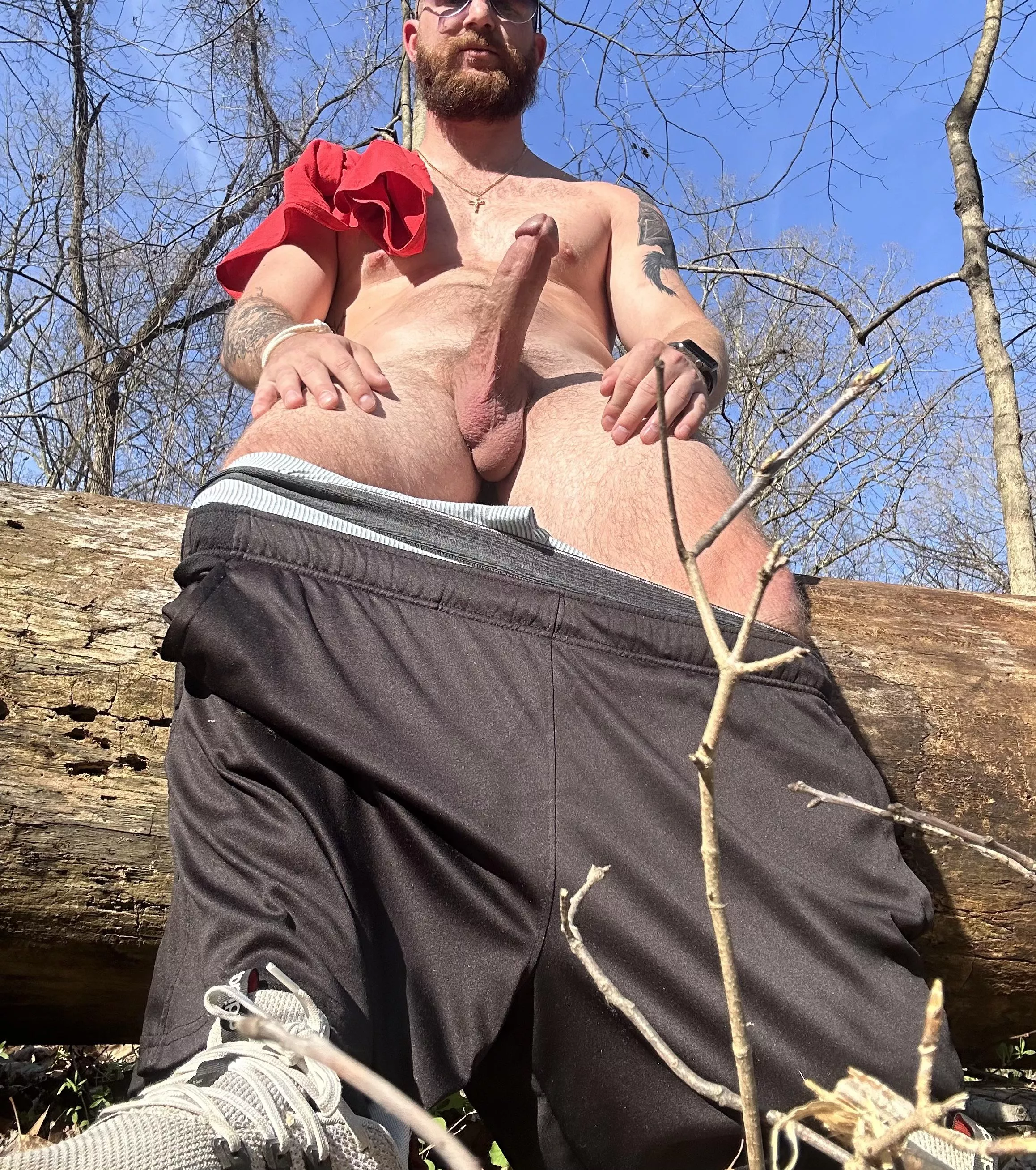 Are you stopping to suck me on our hike? posted by Cockofduty69