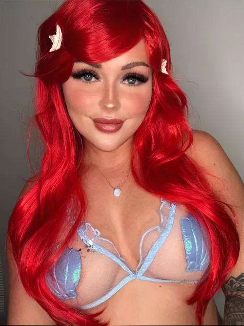 Ariel in her human form by febpee