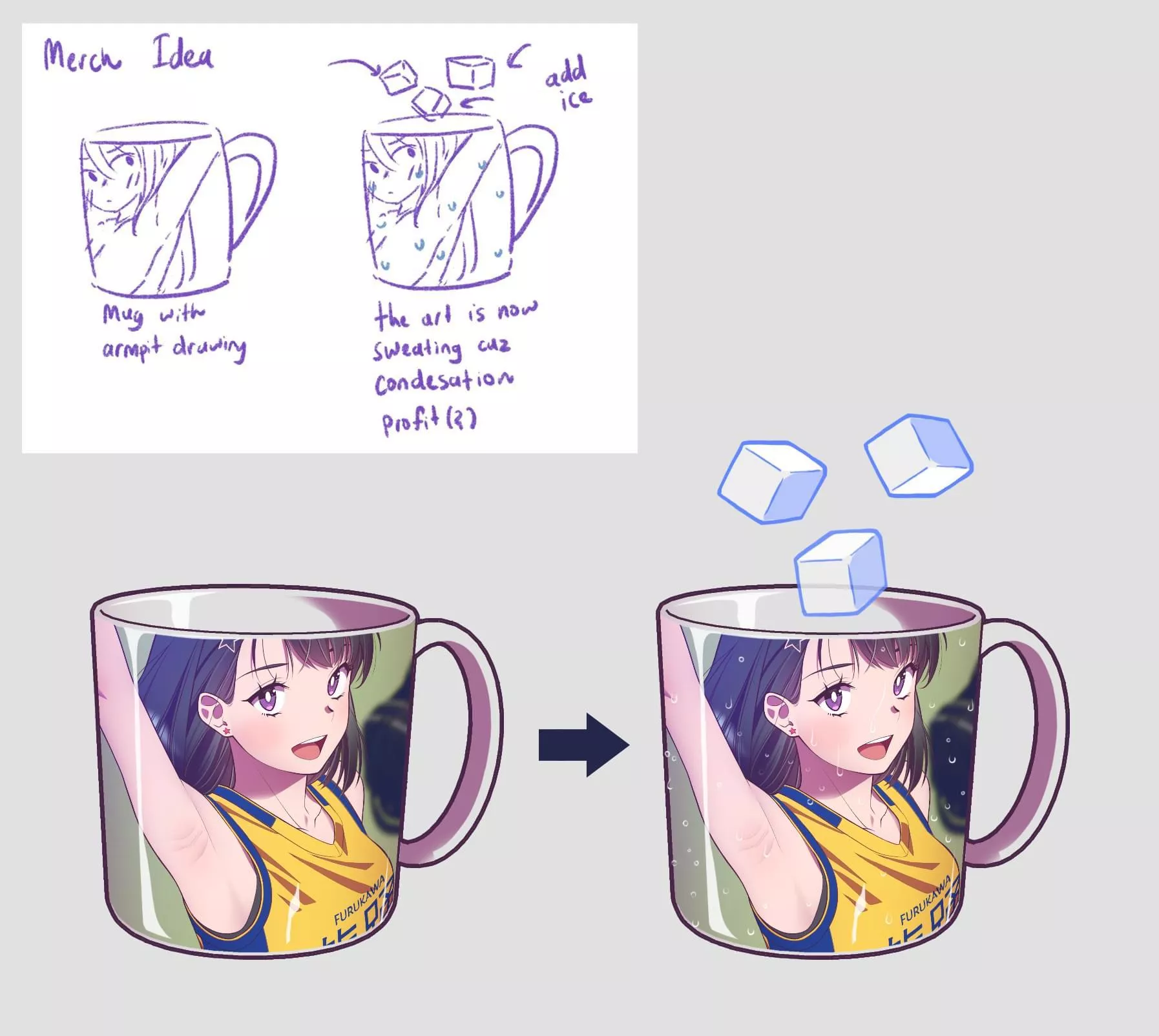 Armpit merch 🤔 posted by OwOUwO