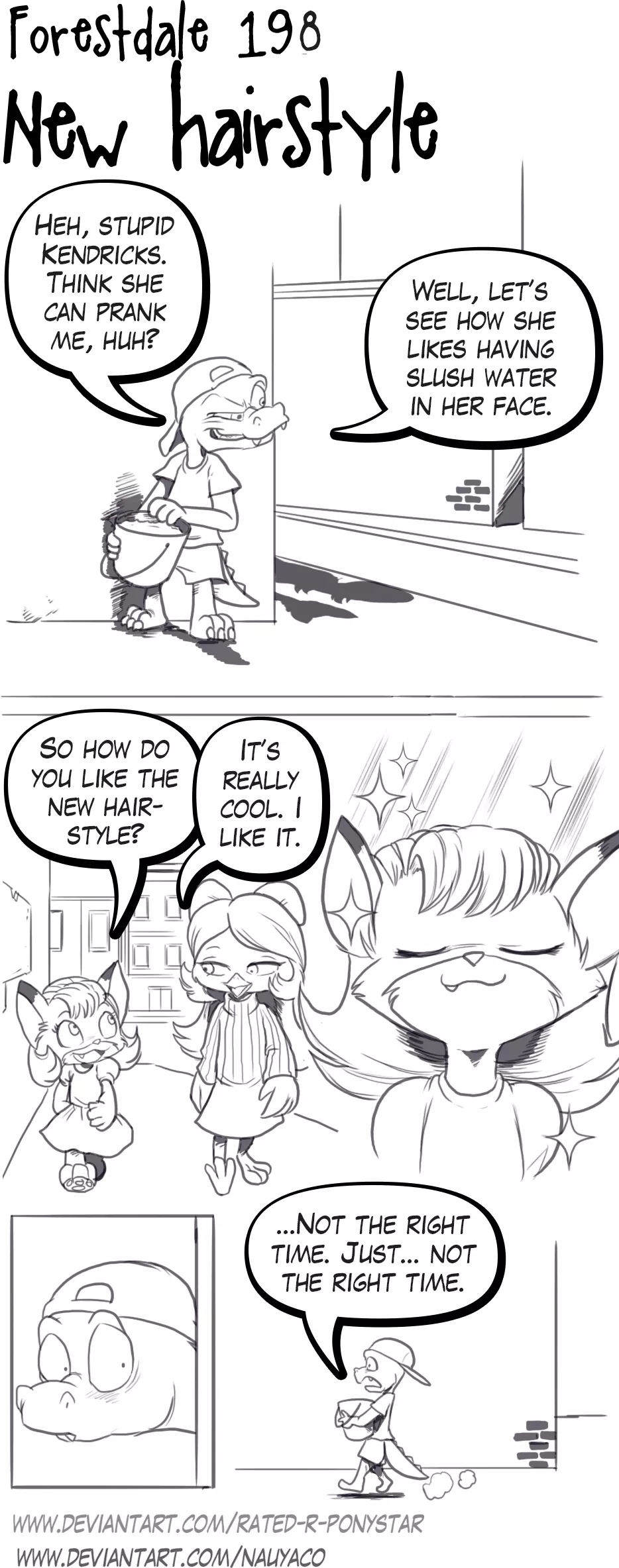 Forestdale 198: New Hairstyle (By Nauyaco and Talos Lives) posted by christhegamer96