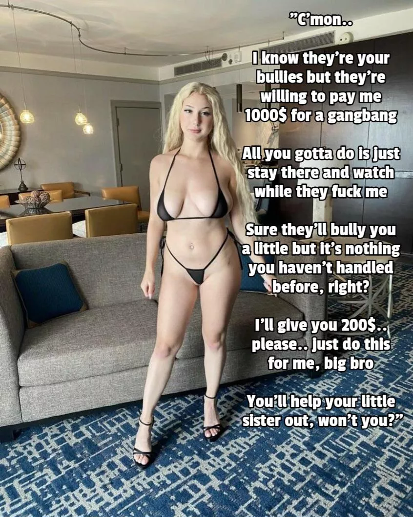 Help your sister out posted by Captionsforever