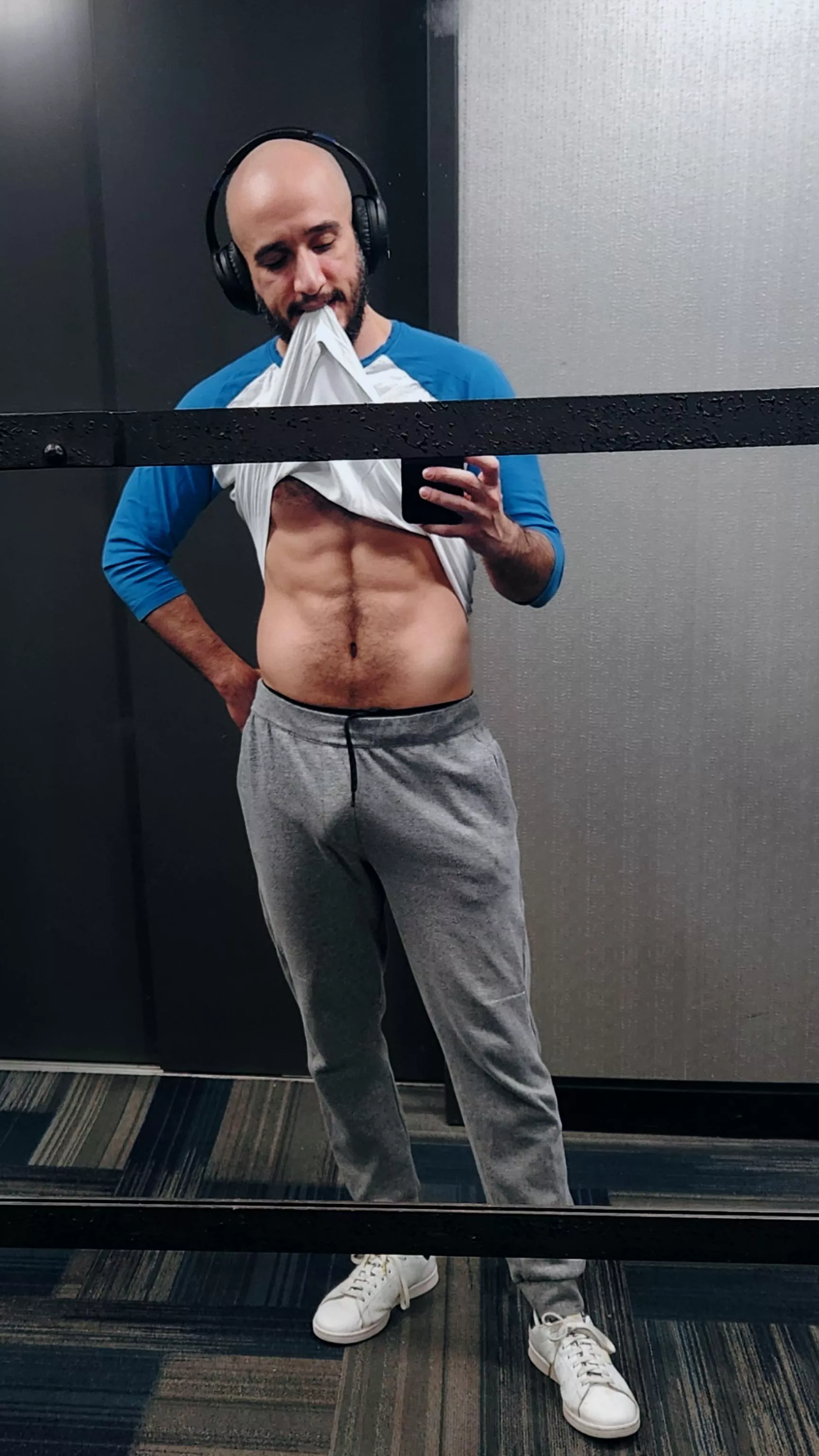 I heard you like gray sweatpants, but wouldn't you like them better on your bedroom's floor? posted by DanteVegaOF