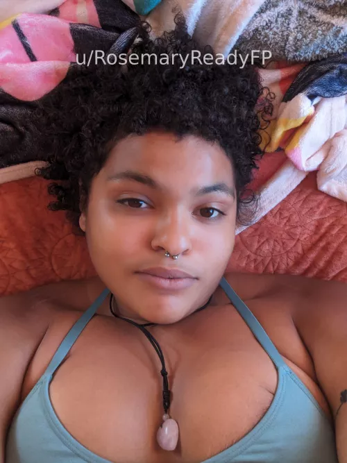 I love the way my boobs lay when I'm laying down. by RosemaryReadyFP