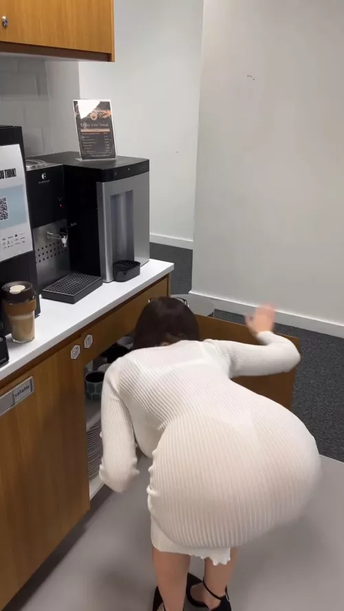 If you look closely, you can see my coworker's underwear by jayyywalker