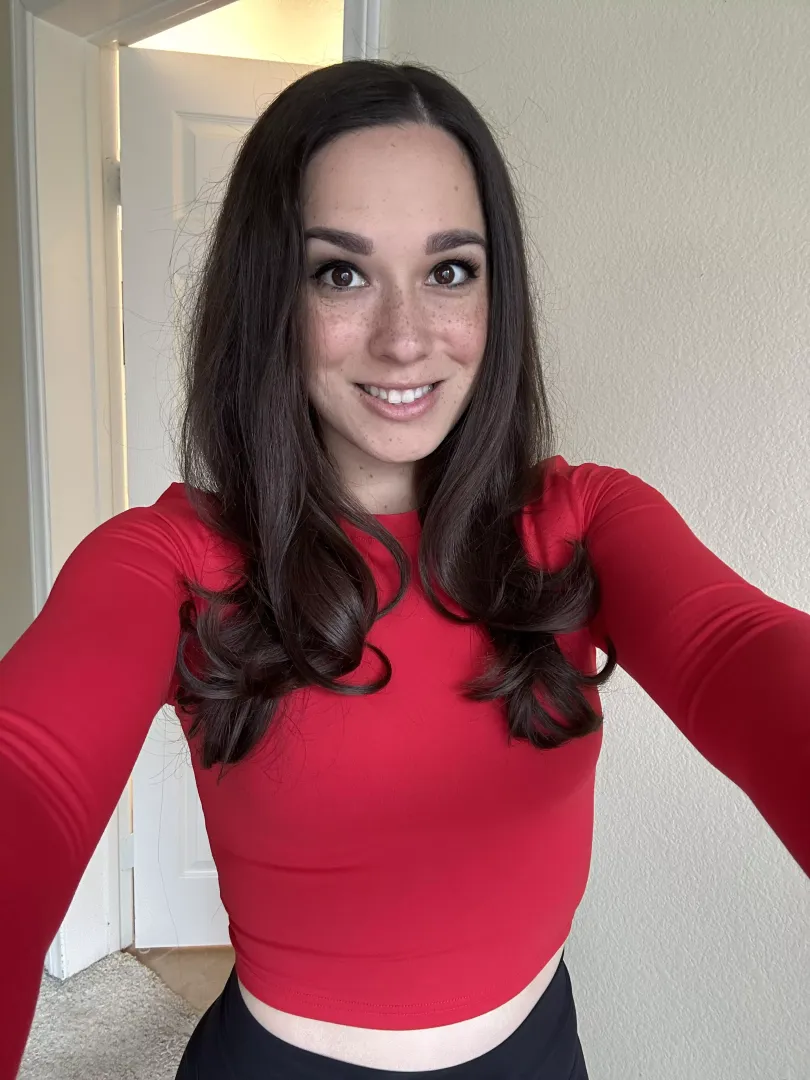 I’m challenging myself to wear more red. by AlanaAraya