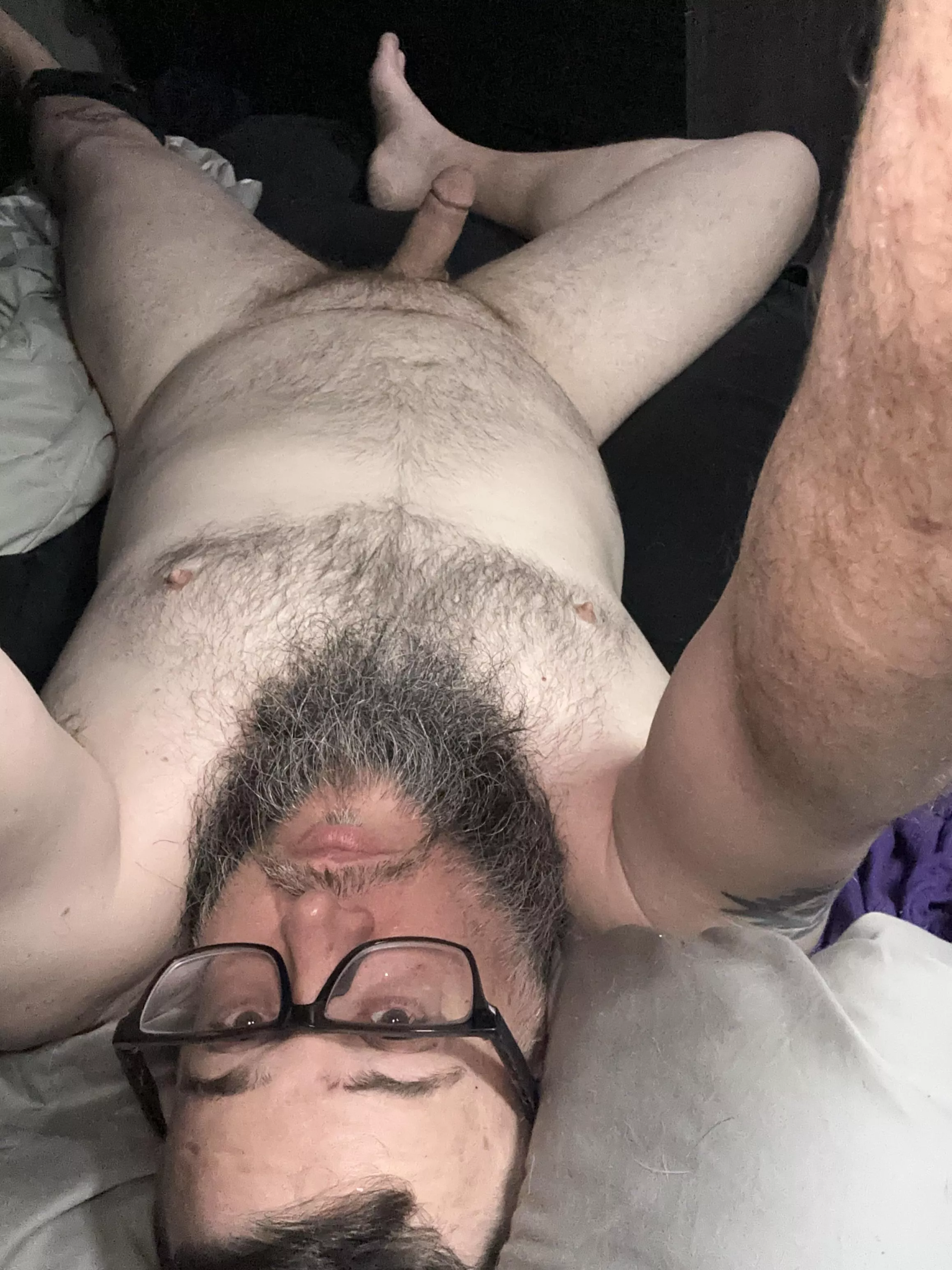 Laying around in bed this morning. Who wants to join? posted by singleuseserving