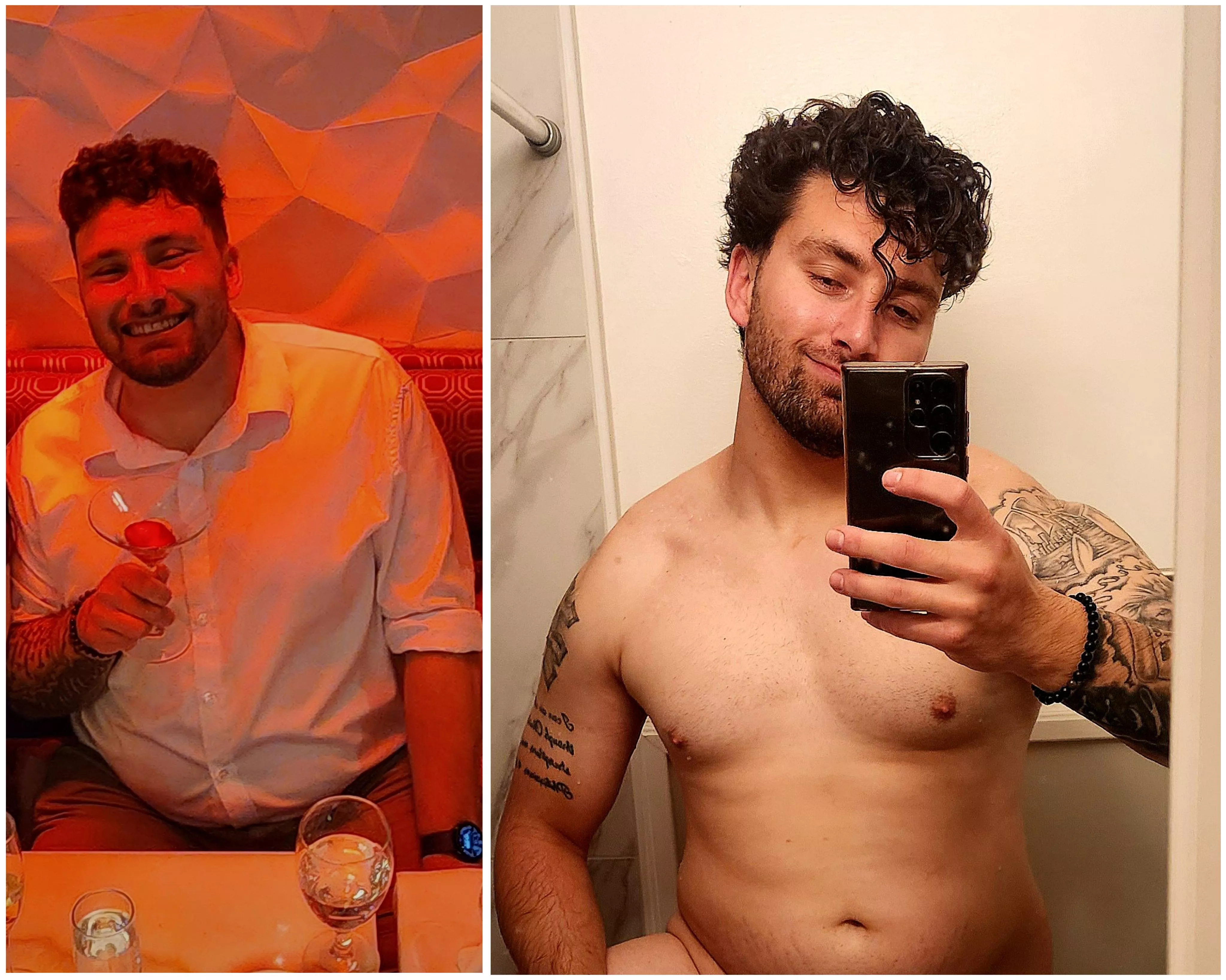 Lost more than 50lbs since the beginning of this year. What do you think? posted by Harvey-Justice
