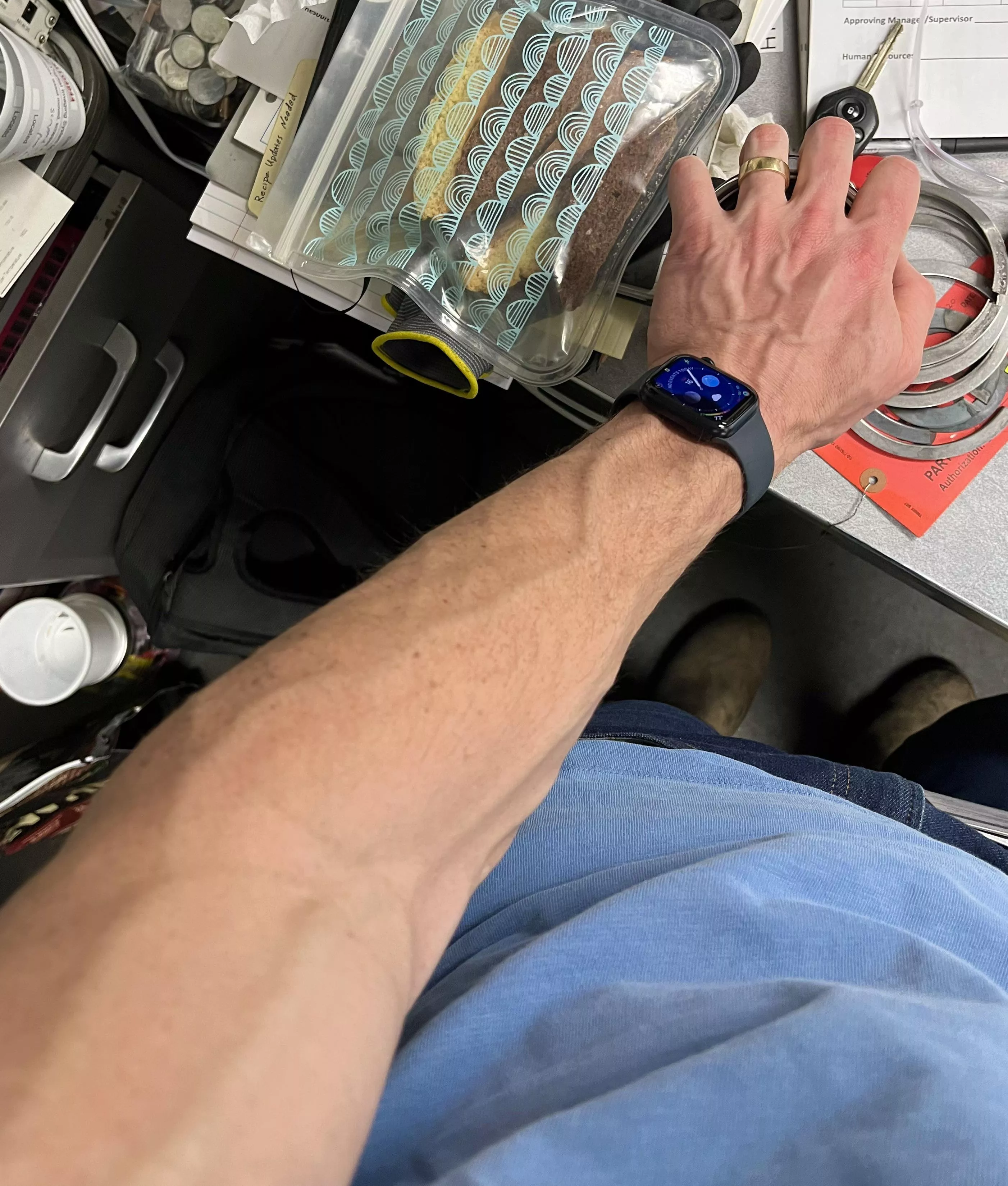 My desk is a mess posted by Shred_and_Bread