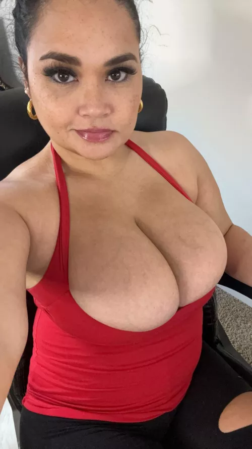 My eyes are up here lol by Imyourdreamgrrrl