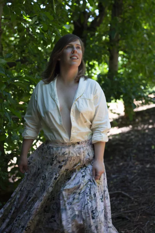 No bra and an unbuttoned shirt is paradise by RoxannaMFantasy