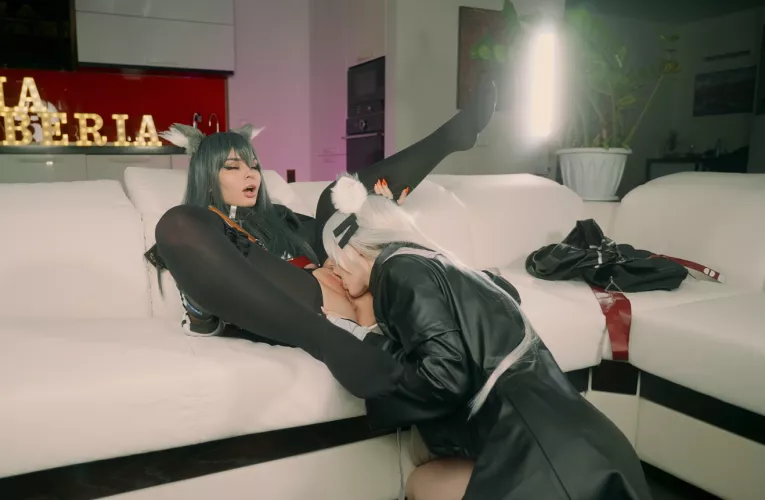 Texas and Lappland(Sonya Vibe and Sia Siberia)[Arknights] by SonyaVibe