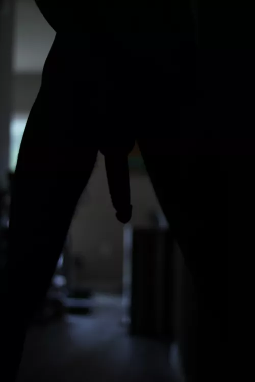 The shadow of a third leg by RyanMakesNoise