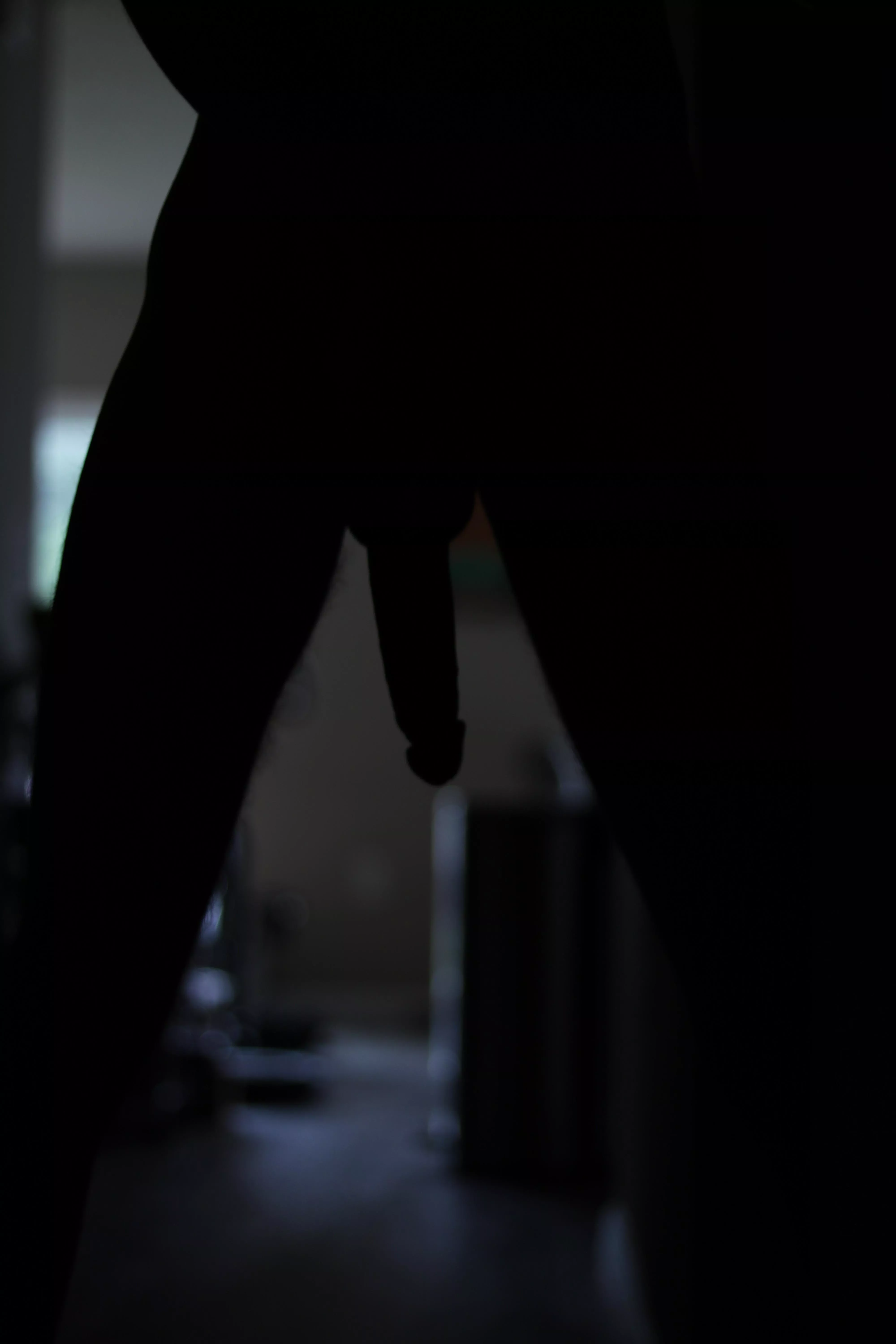 The shadow of a third leg posted by RyanMakesNoise