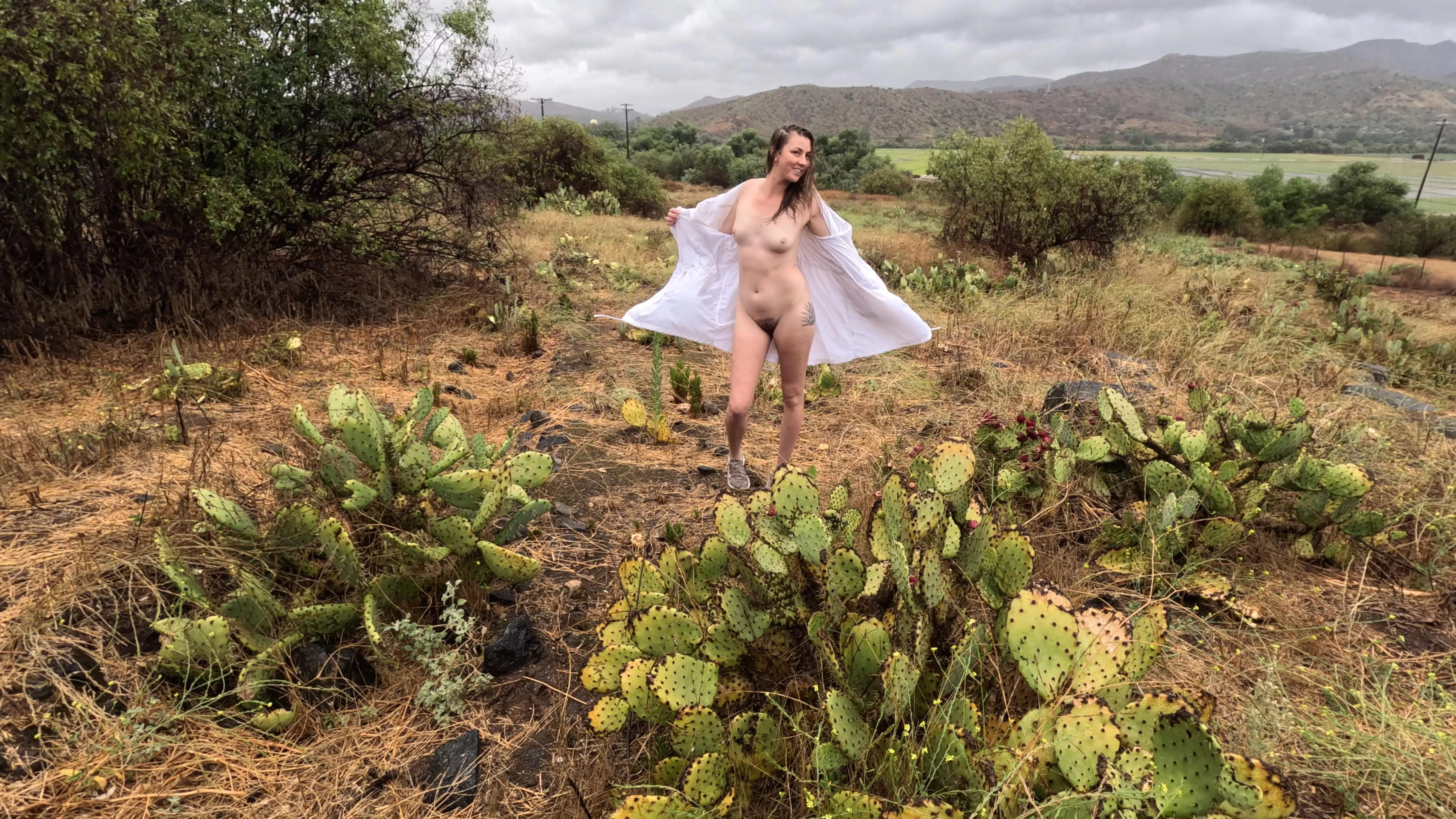 Wet and bushy scenery… posted by MissJuicyLucyX