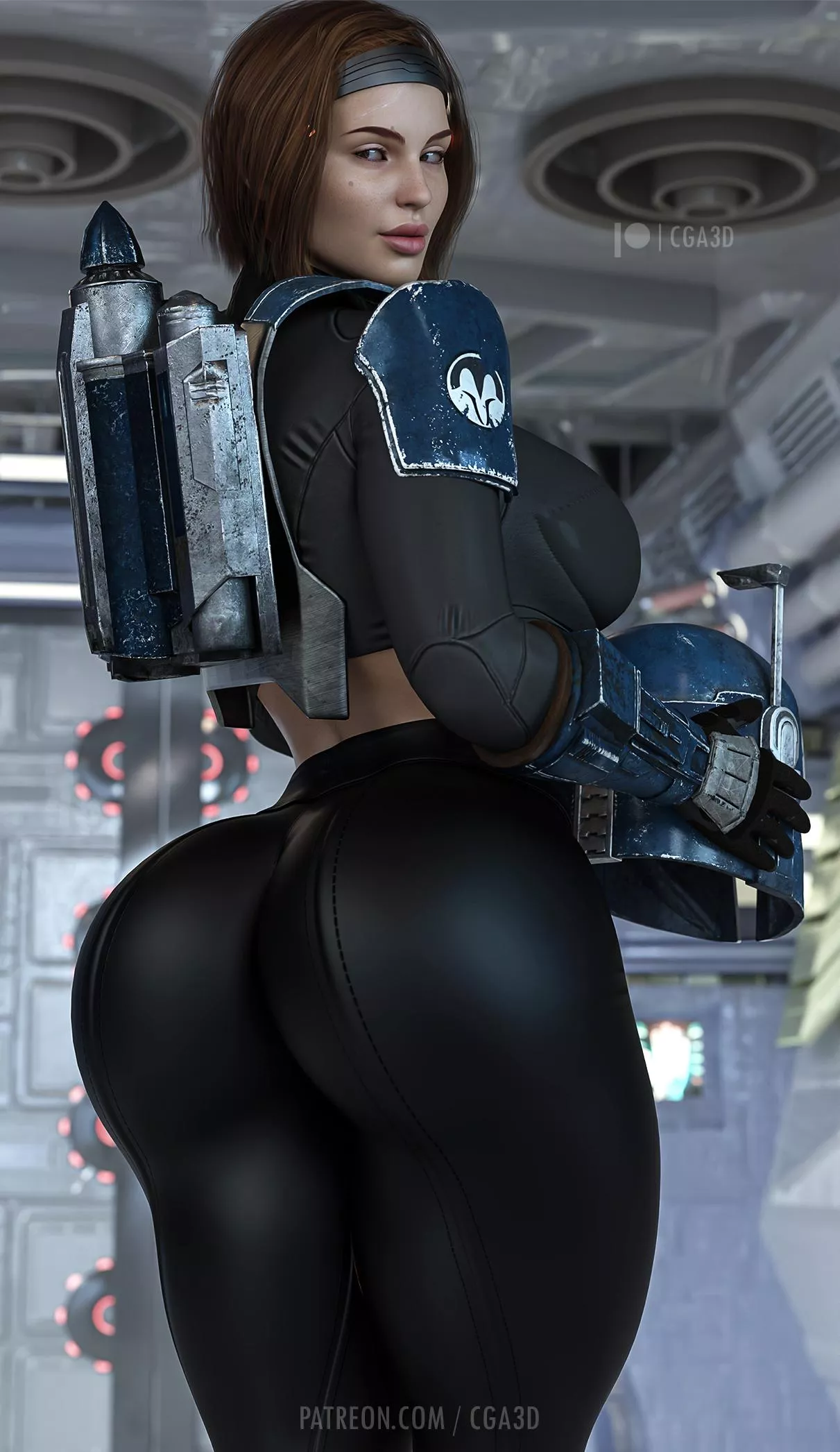 Bo-Katan (Cga3D) posted by Kuro-Oji