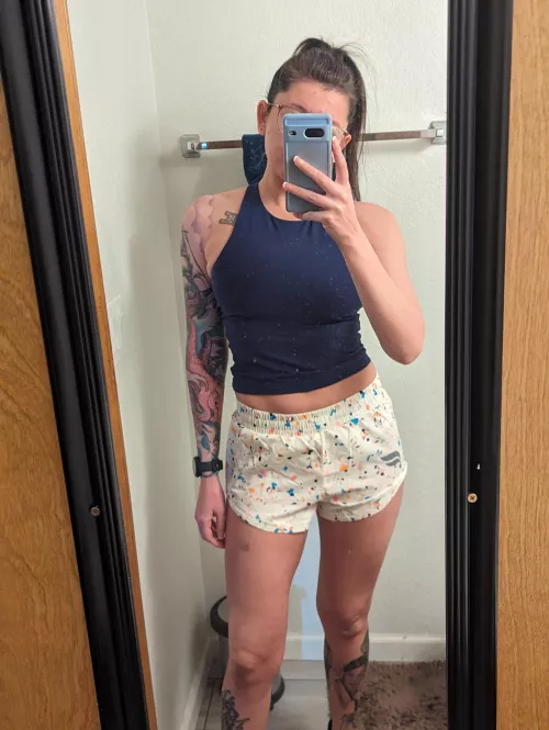 Can finally wear running shorts again  by racymacy1